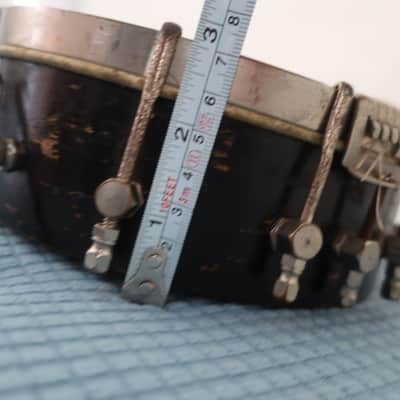 Vintage Antique 1930s Ukulele Uke Banjolele Banjo Mandolin Frying Pan Shaped Shaped Relic Slingerland Missing Bridge Project image 15