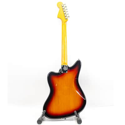 1999 Fender Jaguar JG-66 MIJ Reissue Electric Guitar – Sunburst image 4
