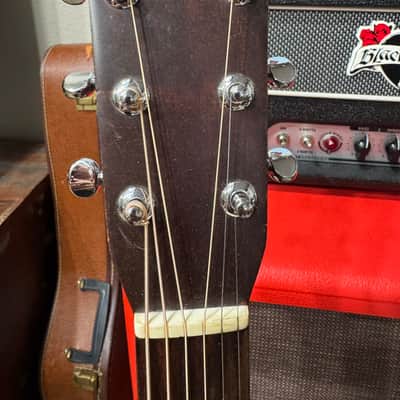 Takamine F-340S lawsuit era 1976 Japan w/ pickup and OHSC image 12