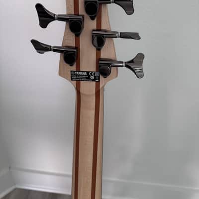 Yamaha TRBX 605FM 5-String Bass, Dark Red Burst / Rosewood image 2