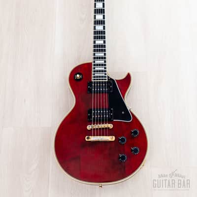 1975 Gibson Les Paul Custom Vintage Guitar Cherry w/ T Tops, Case image 2
