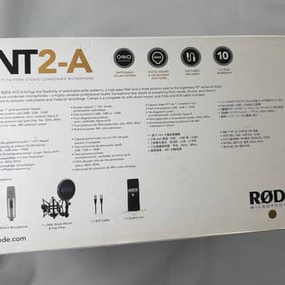 RODE NT2-A Studio Condenser Microphone Complete Kit- Brand New image 2
