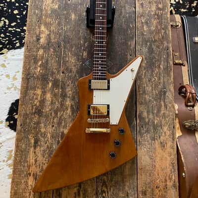 Gibson 2000 Limited Edition Antique Natural Explorer 1976 Reissue & OHSC image 24