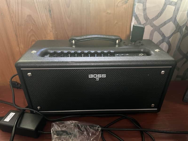 Boss Katana-Air EX 35-Watt 2x5" Wireless Guitar Combo 2023 - Present - Black image 1