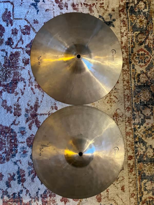 Dream Cymbals 13" Bliss Series Hi-Hat Cymbals (Pair) 2005 - Present - Traditional image 1