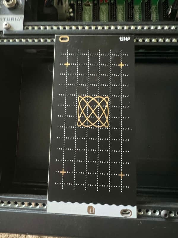 Nano Modules Blank Panel - 12HP 2022 - black image 1