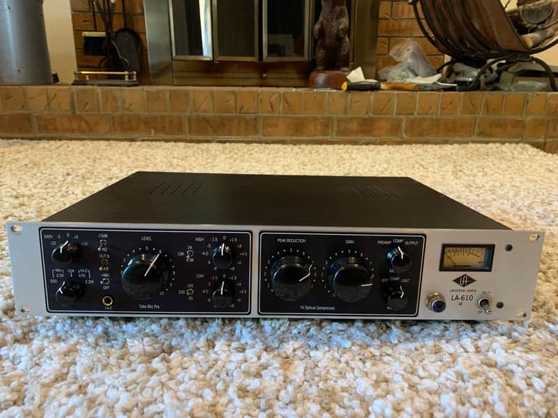 Universal Audio LA-610 Tube Channel Strip 2000s - Gray / Black image 1