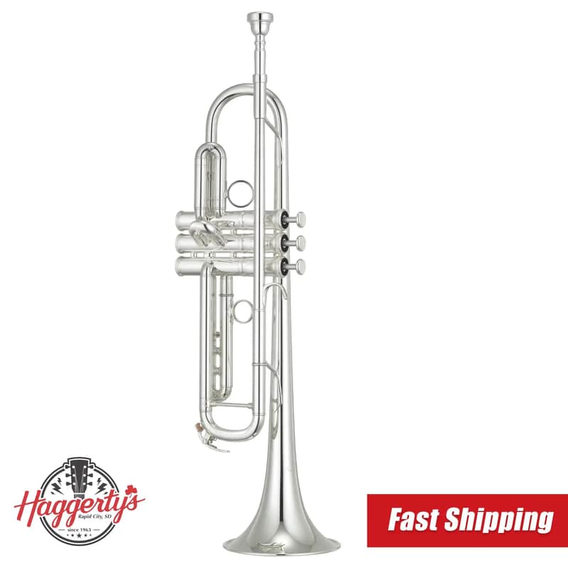 Yamaha YTR-8335IIRS Xeno Professional Bb Trumpet - Silver Plated with Reverse Leadpipe image 1