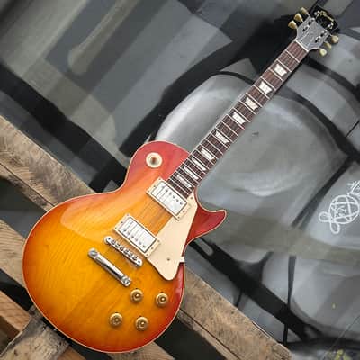 2004 Gibson Custom Shop Historic 1958 Les Paul Standard Reissue R8 Washed Cherry Burst w/Case image 2