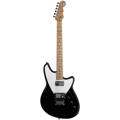 Reverend Billy Corgan Z-One Electric Guitar, Midnight Black image 3