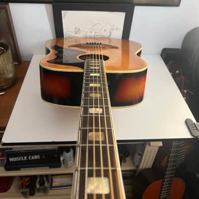 Kawai KF-90 Vintage Acoustic Guitar 60’s-70’s in Sunburst image 14