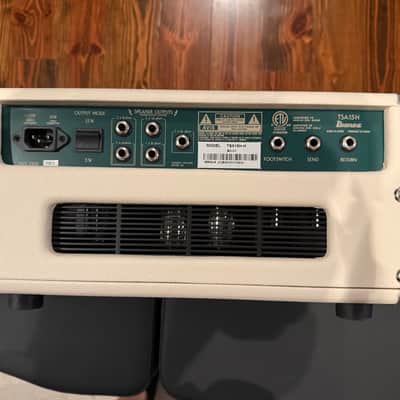 Ibanez TSA15H 15W Guitar Amp Head with TS 2010s - White image 2