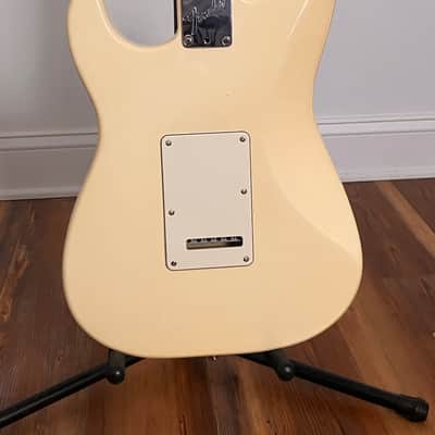 1995 Fender American Standard Stratocaster (w/ Eric Johnson signature pickups) - Arctic White image 9