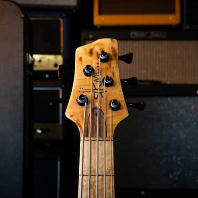 RKM bass Singlecut 5 Custom Order 2020's - Natural - Ultra boutique. image 6