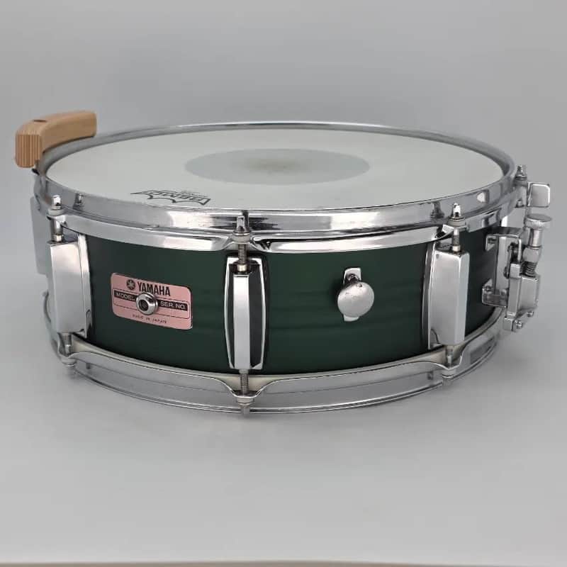 Used Vintage MIJ Yamaha Steel Shell Snare Drum 14x5 - Good image 1