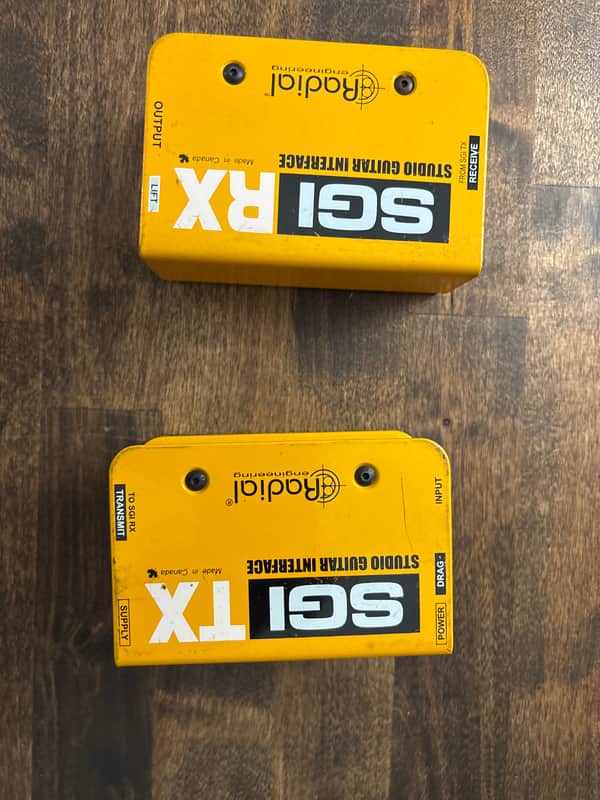 Radial SGI Studio Guitar Interface 2010s - Yellow image 1