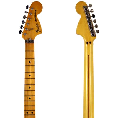 1975 Fender Stratocaster - Natural w/Original Floyd Rose Locking Tremelo. image 15
