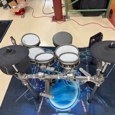 Used Simmons SD1250 Electric Drum Set-Double Bass image 2