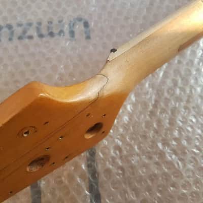 70's FENDER LEFT HAND JAZZ BASS NECK USA image 2