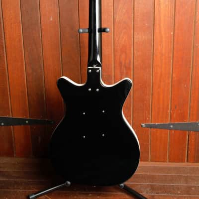 Danelectro '59M NOS+ Black Double Cut Electric Guitar Pre-Owned image 13