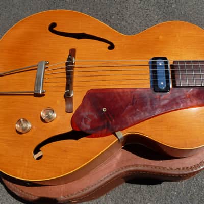 Epiphone Harry Volpe Rare Vintage Hollowbody Archtop 1955-57 Natural image 2