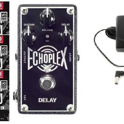 Dunlop MXR EP103 Echoplex Delay Pedal Warmth & Modulation EP-3 Tape Echo & Adapter ( 3 STRING SETS ) image 1