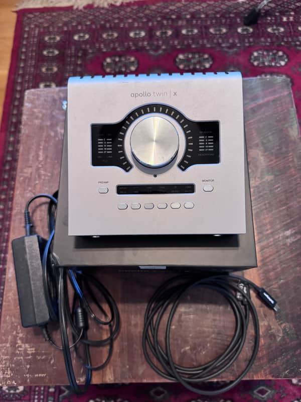 Universal Audio Apollo Twin X Quad Gen 2 Thunderbolt Audio interface 2024 - Present - Silver image 1