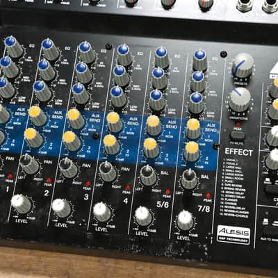 Alto Zephyr Series ZMX122FX 8-Channel Compact Mixer w/ Effects (NO PSU) CG0110R image 3