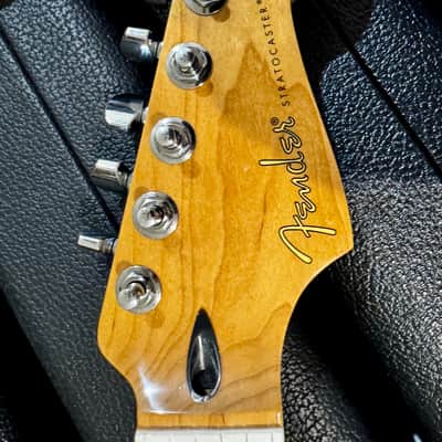 Fender Satin Roasted Maple Stratocaster Neck, 22 Jumbo Frets, Flat Oval Shape image 2