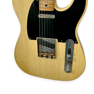 Mario Martin Guitars T-Style Black Guard 1-Piece Swamp Ash body / Budz Pups NEW (Authorized Dealer) image 5