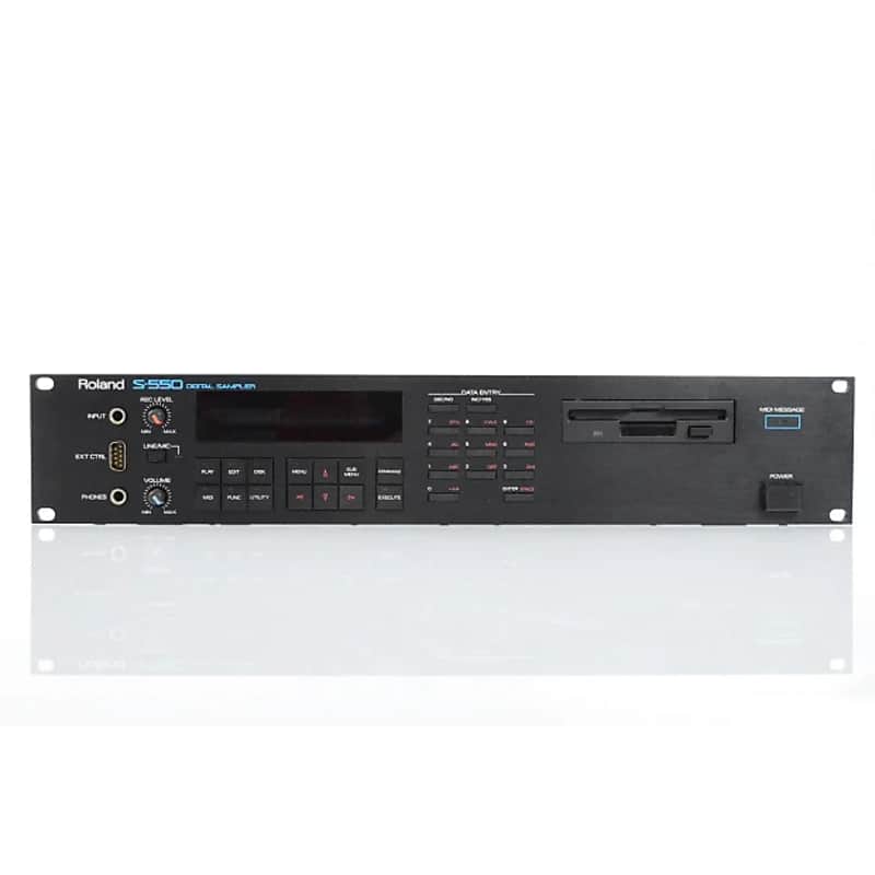 Roland S-550 Digital Sampler 1988 image 1