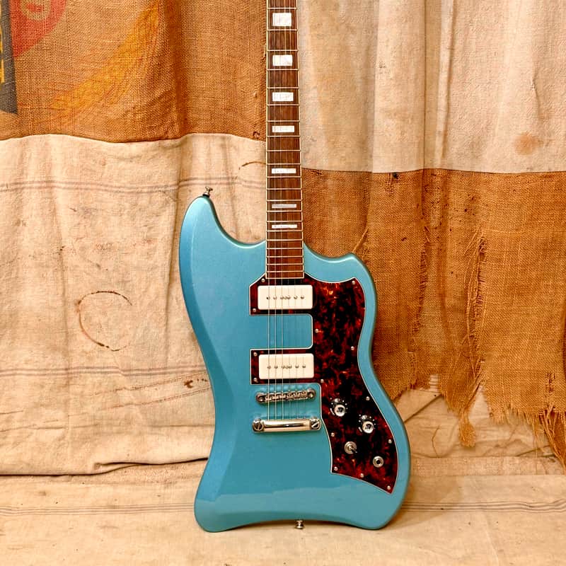 2017 Guild Newark St Collection S-200 Thunderbird Blue