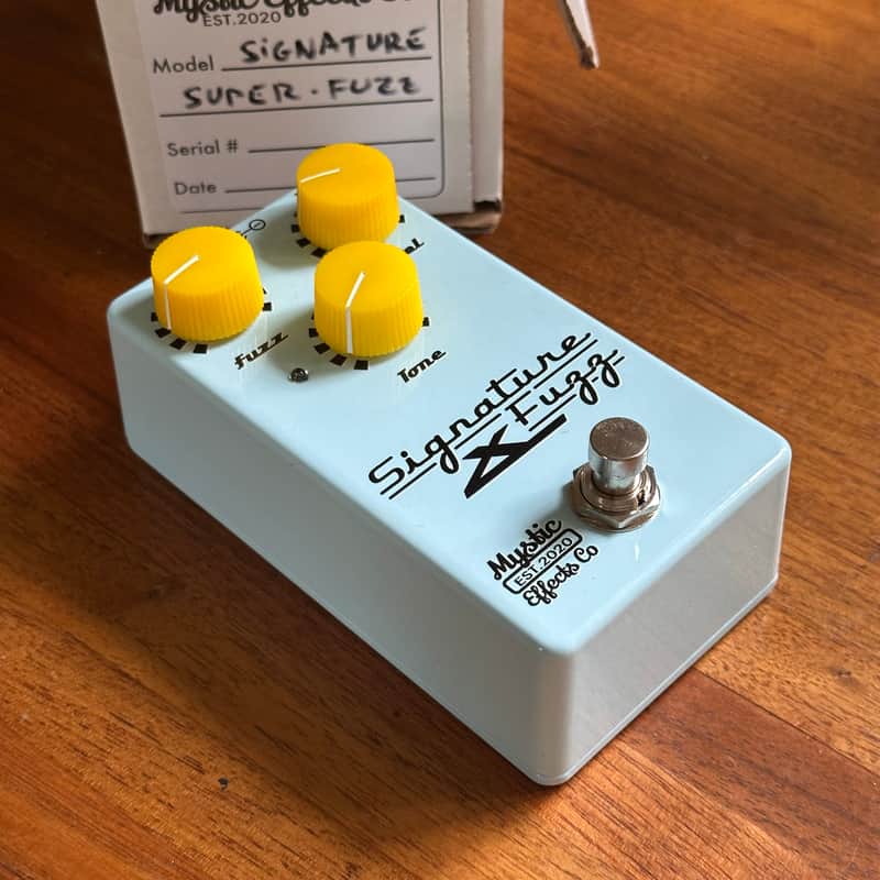 Mystic Effects Co Signature Fuzz 2026 - Light Blue image 1