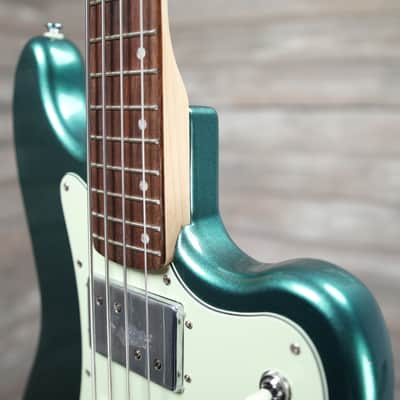 Squier by Fender Paranormal Rascal HH Bass - Sherwood Green (0414-SR) image 7
