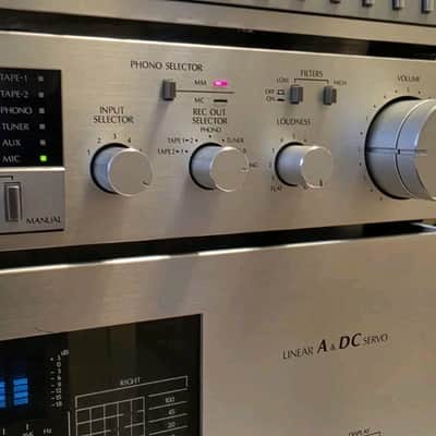 VINTAGE SANSUI STEREO SYSTEM/POWER AMP/PRE AMP/TUNER/MADE IN JAPAN image 8