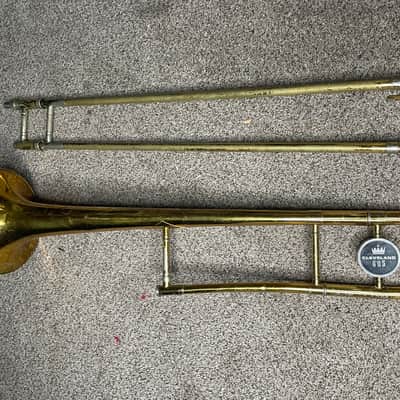king cleveland 605 trombone (parts or repair, sticky slide) - brass image 8