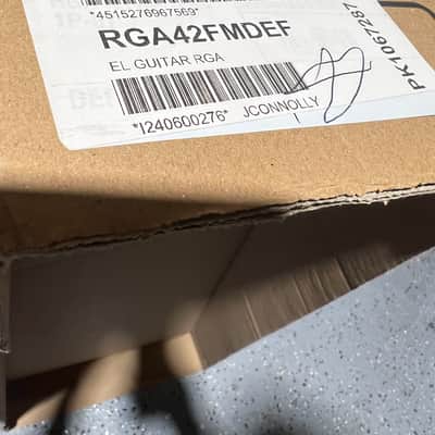Ibanez RGA42FM Solidbody Electric Guitar - Dragon Eye Burst Flat image 7