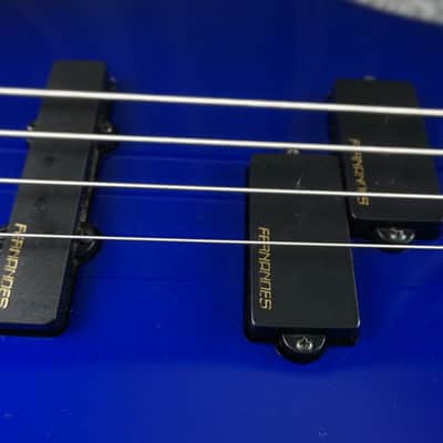 Fernandes PJ Bass - FRB-45 - Blue - 32" Scale image 10