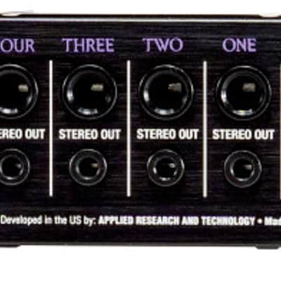 ART HEADAMP4 Headphone Amplifier Four-Channel Stereo 1/4" & 1/8" Inputs (MINT) image 3