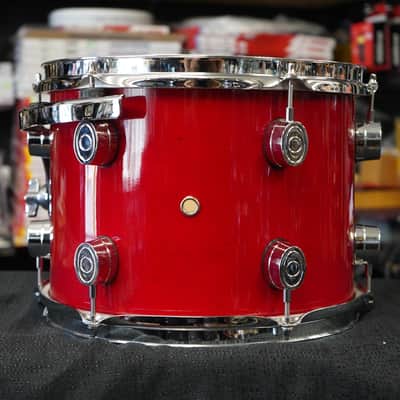 PDP LX-Series 12" Maple Tom w/ Rims Mount Bracket - Cherry Lacquer | 9x12" image 3