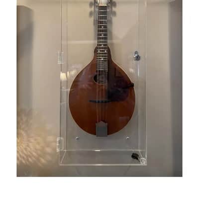 Clear Acrylic Violin, Fiddle & Ukulele Display Case – Lockable Wall-Mounted Shadow Box (29.5”) image 2