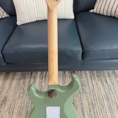 G&L Fullerton Deluxe Legacy HSS Electric Guitar Macha Green image 5