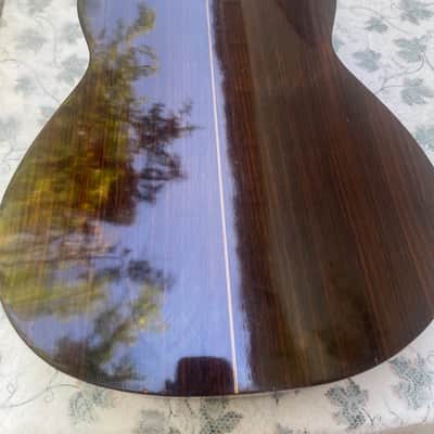 Zen-On AF-82 Vintage Japanese Classical Nylon String Guitar 1960s-70s  + Hard Case image 2