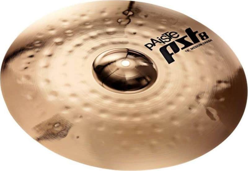 Paiste PST 8 Reflector Medium Crash Cymbal, 18" image 1