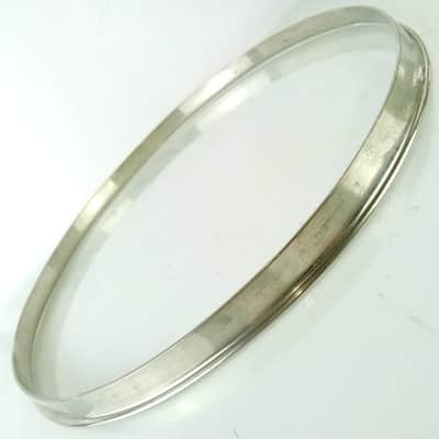 Ludwig & Ludwig NOB 14" Single-Flange Nickel-Brass Snare/Floor Tom Drum Rim/Hoop image 3
