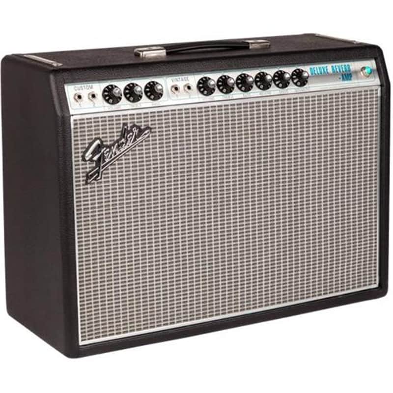 Fender Vintage Modified Series '68 Custom Deluxe Reverb Guitar Amplifier with 12 Speaker image 1