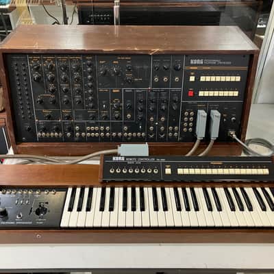 Rick Wakeman's Korg PS-3200 Polyphonic Synthesizer + PS-3010 Keyboard Controller +  PS-3060 Remote Controller