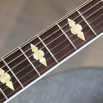 1948 Epiphone Triumph w/ DeArmond Guitar Mike Archtop Guitar Natural + HSC image 9