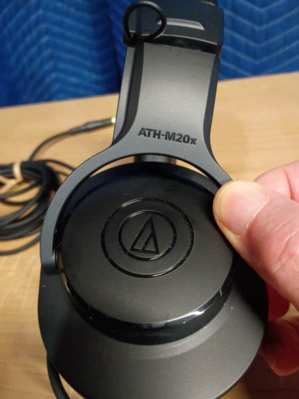 Audio-Technica ATH-M20x 2010s - Black image 1