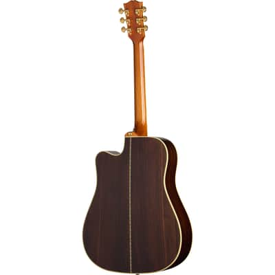 Epiphone Hummingbird Deluxe EC Acoustic Electric Guitar - Natural image 3